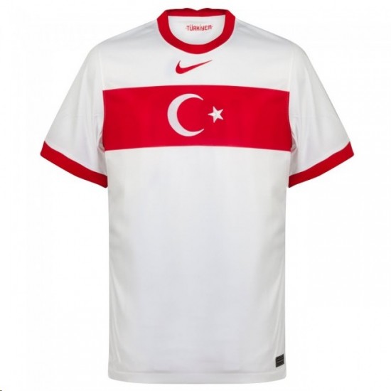 Camisola Turquia Equipamento Primeiro Euro 2020 Manga Curta